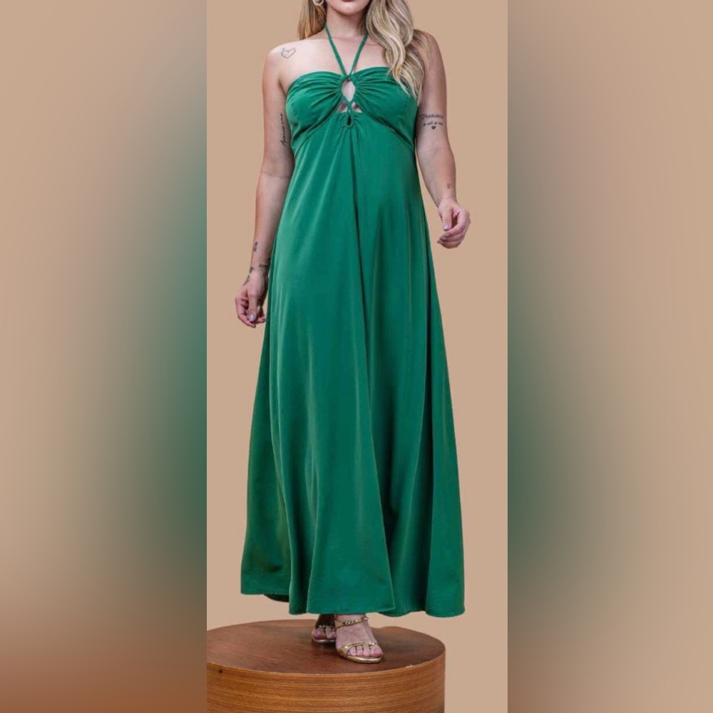 NEW Yara Moon Dayana Crepe Dress Size:M